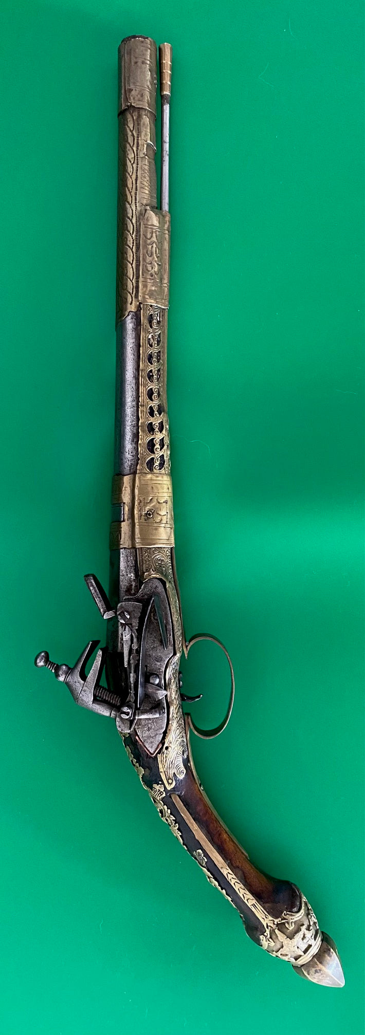 Balkans "Rat Tail" Miquelet Pistol