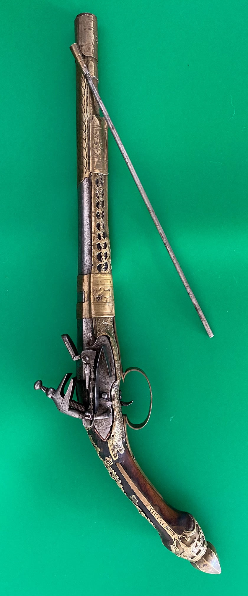 Balkans "Rat Tail" Miquelet Pistol