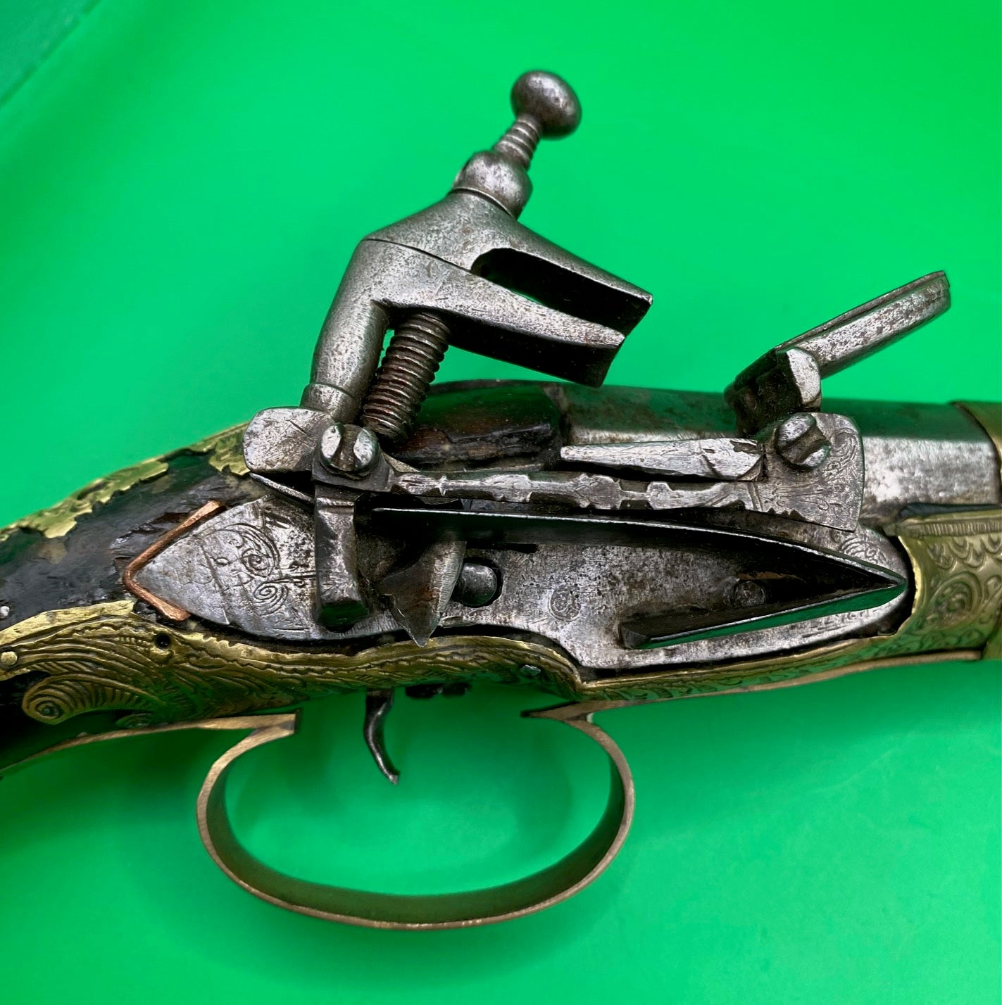 Balkans "Rat Tail" Miquelet Pistol