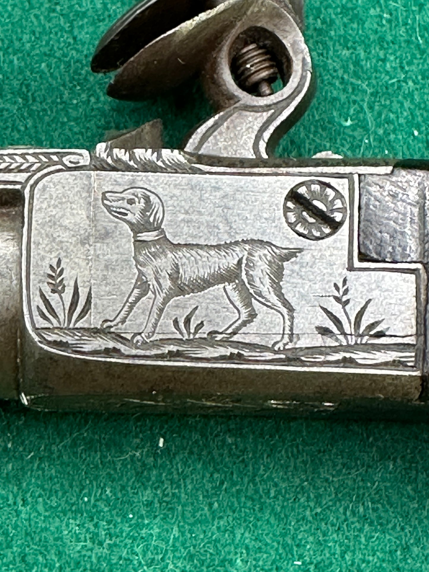 Beautiful Pair of Belgian Flintlock Pocket Pistols