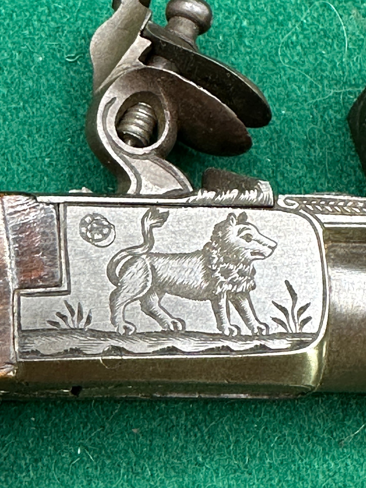 Beautiful Pair of Belgian Flintlock Pocket Pistols