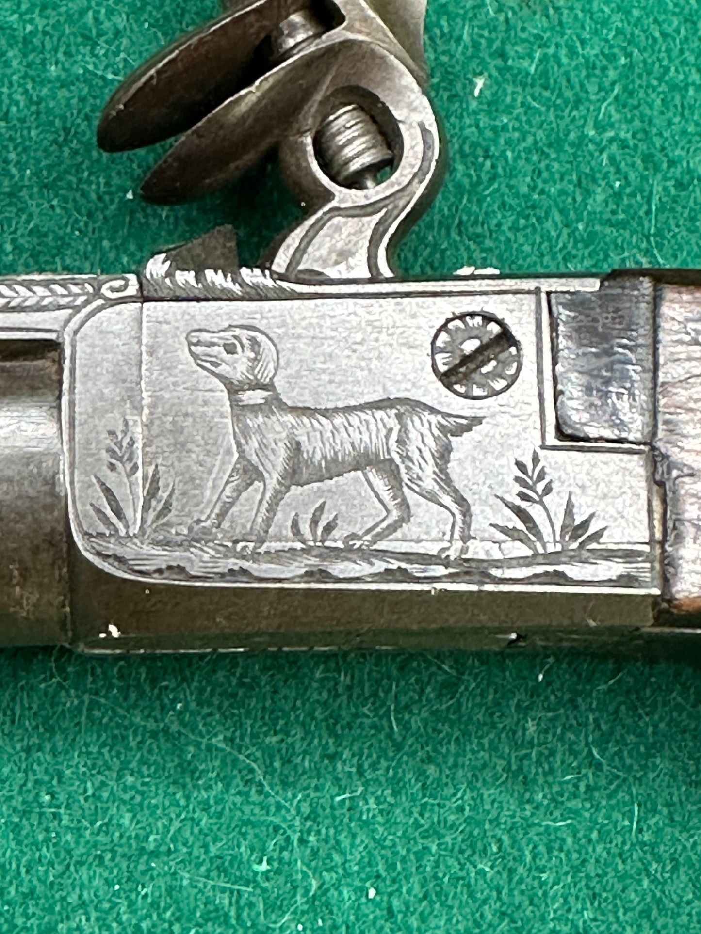 Beautiful Pair of Belgian Flintlock Pocket Pistols