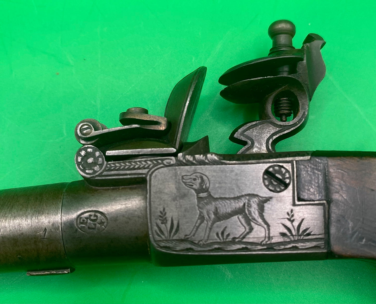 Beautiful Pair of Belgian Flintlock Pocket Pistols