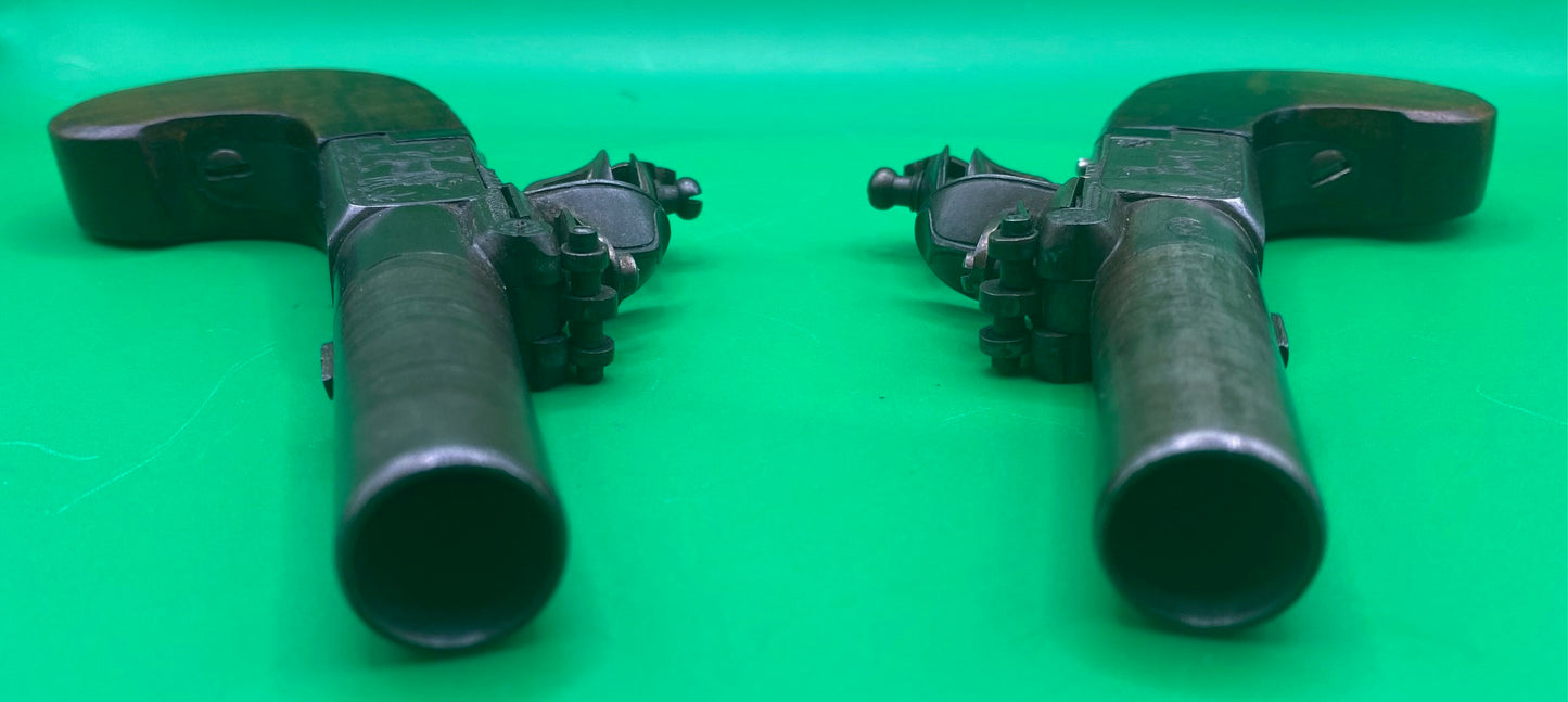 Beautiful Pair of Belgian Flintlock Pocket Pistols