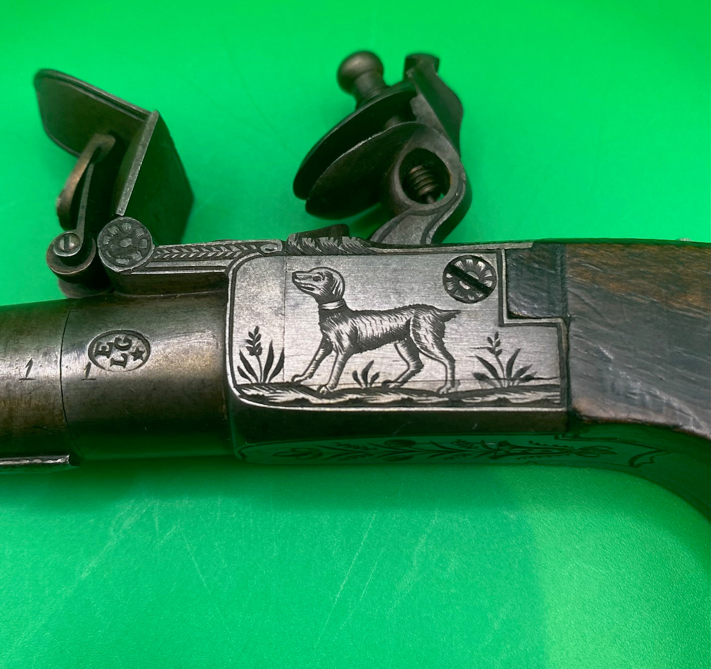 Beautiful Pair of Belgian Flintlock Pocket Pistols