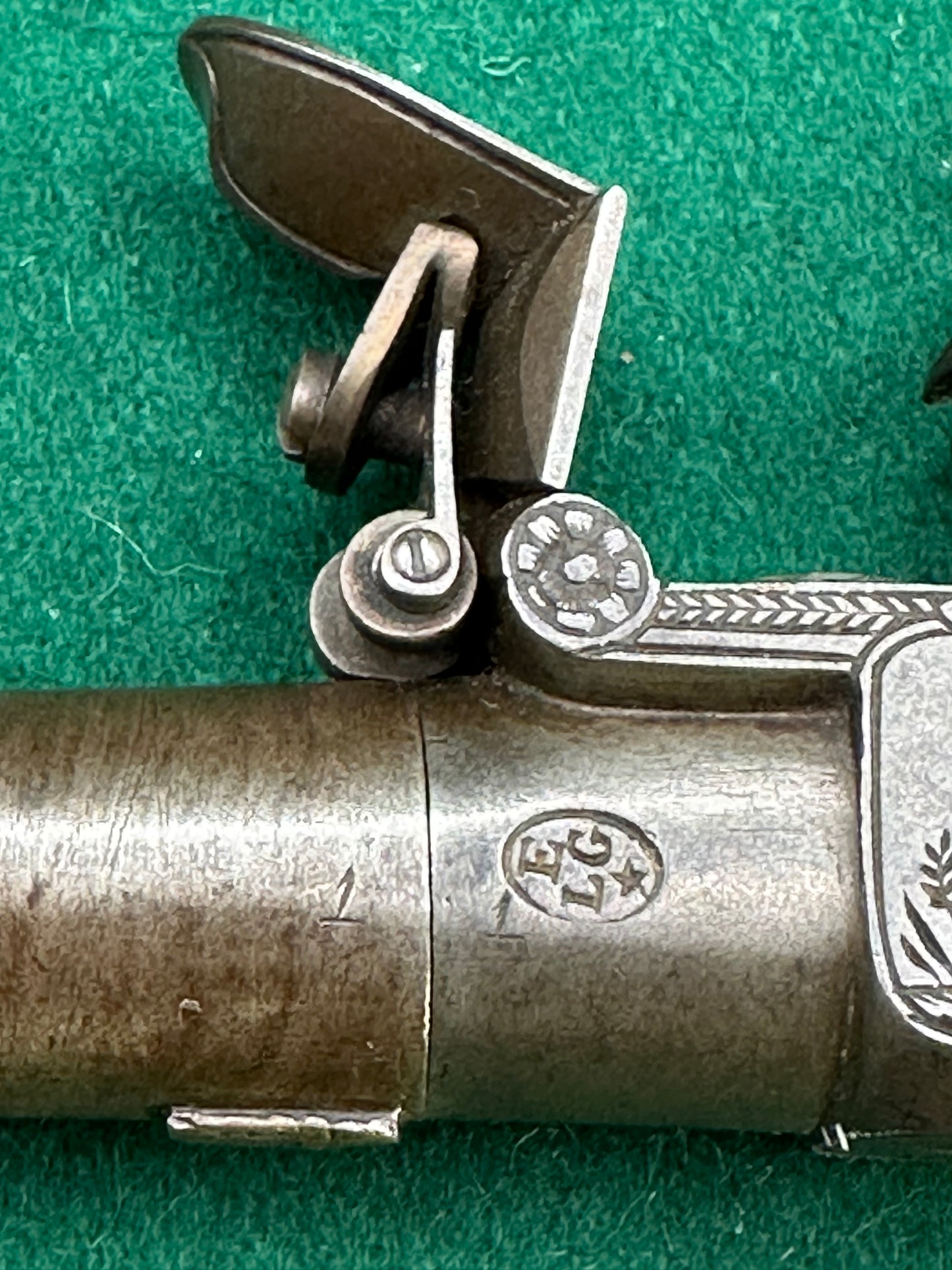 Beautiful Pair of Belgian Flintlock Pocket Pistols