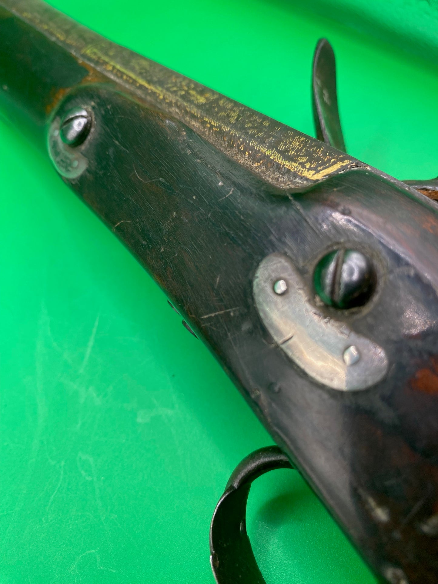 Fine Knee Blunderbuss with Chiselled Steel Mounts