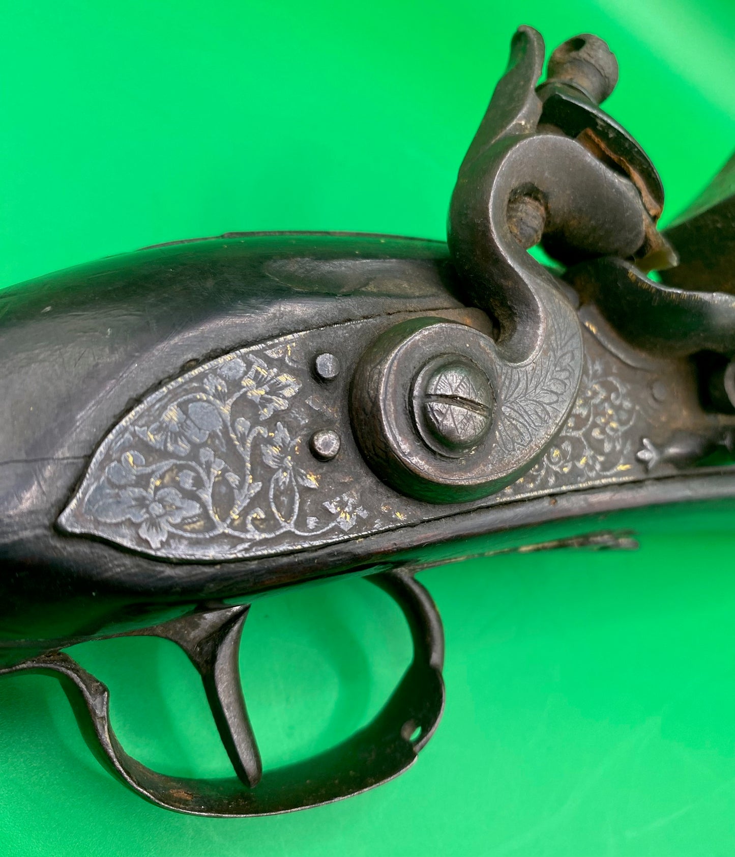 Fine Knee Blunderbuss with Chiselled Steel Mounts