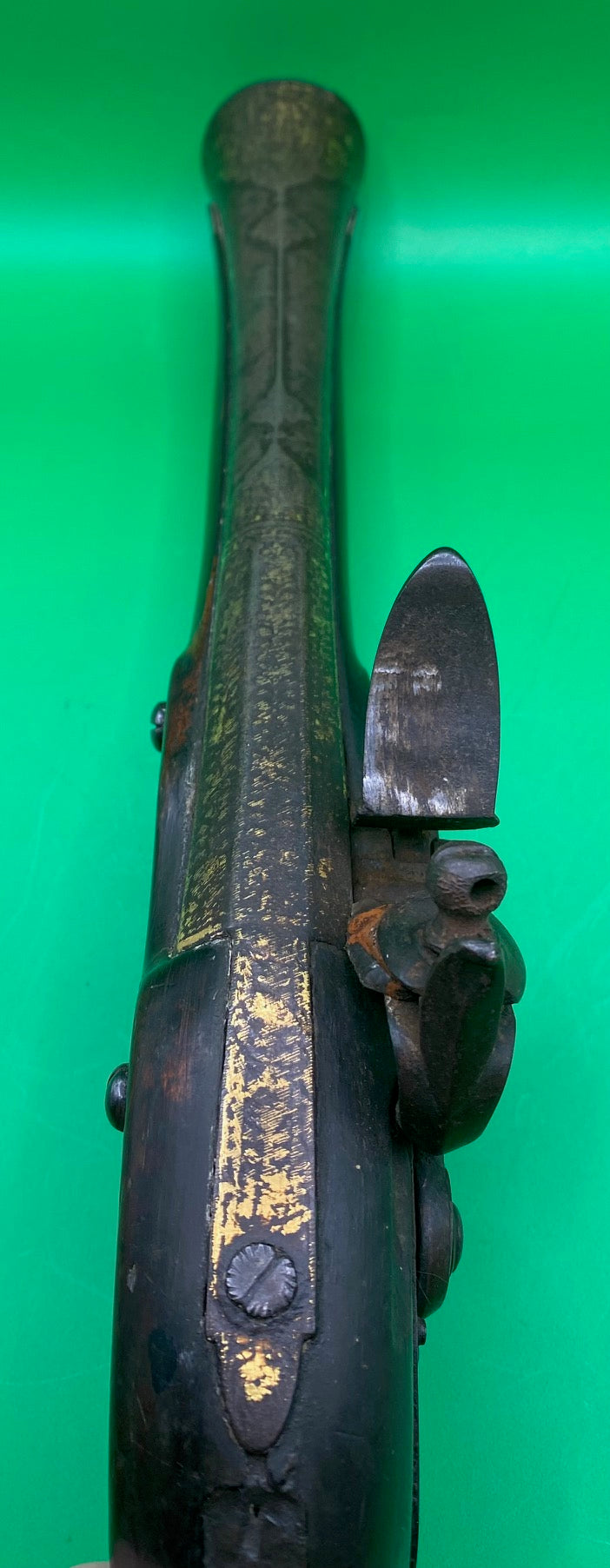 Fine Knee Blunderbuss with Chiselled Steel Mounts