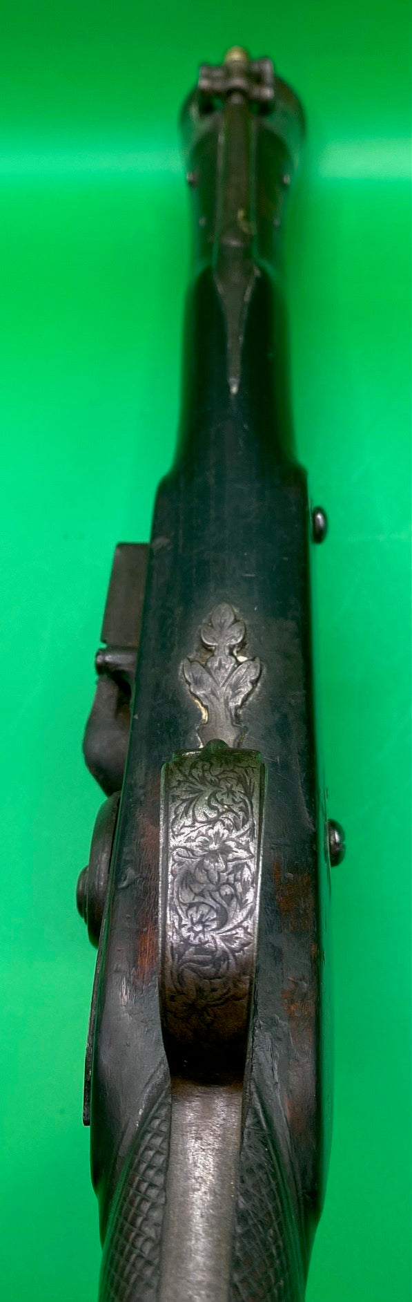 Fine Knee Blunderbuss with Chiselled Steel Mounts