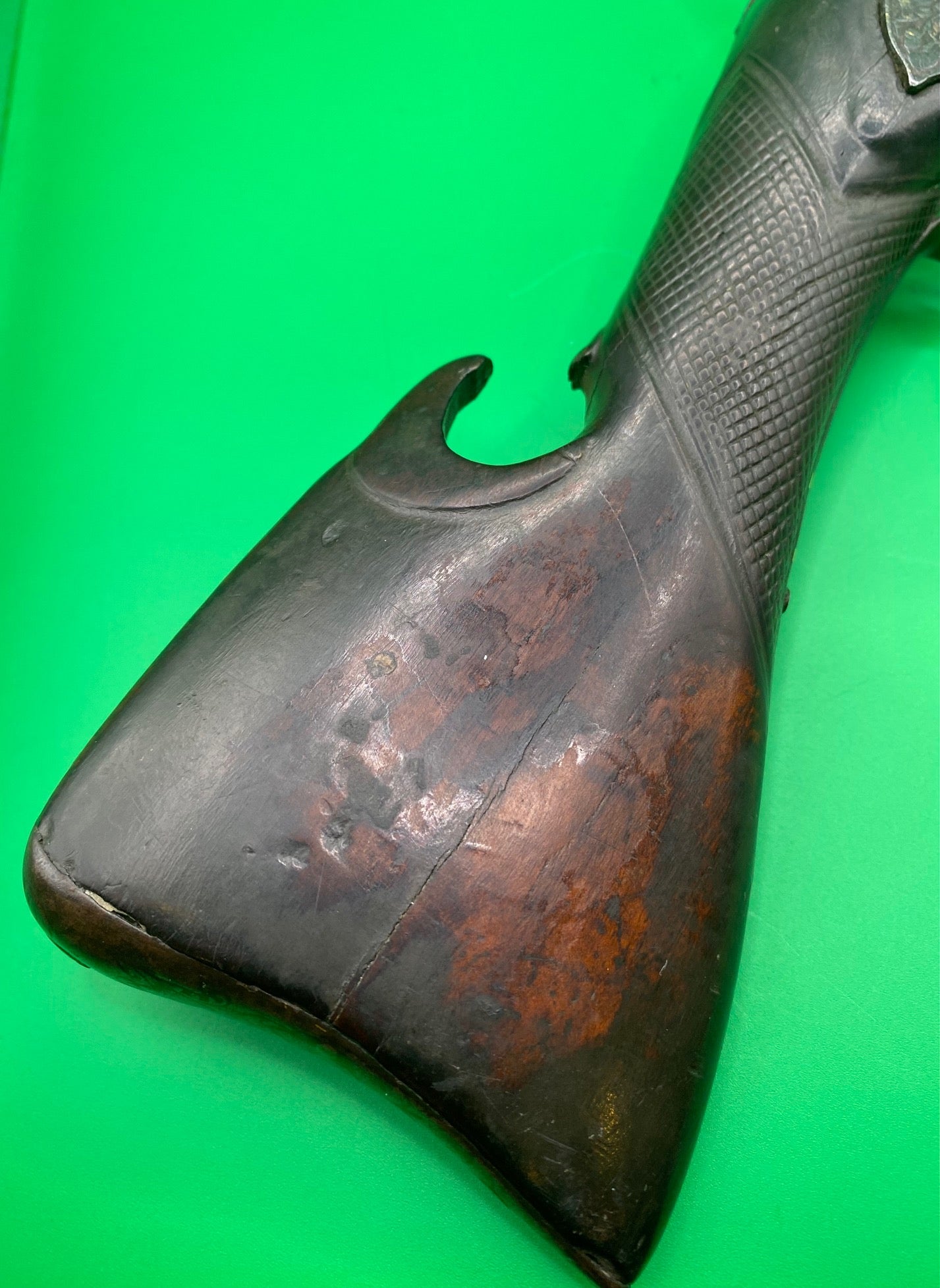 Fine Knee Blunderbuss with Chiselled Steel Mounts