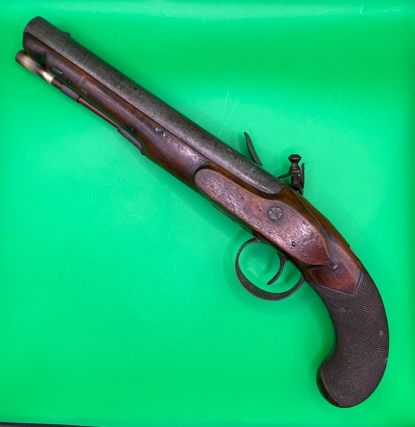 Officers Dueling Flintlock Pistol by Simmons