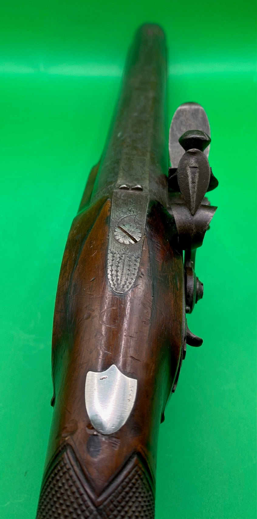 Officers Dueling Flintlock Pistol by Simmons