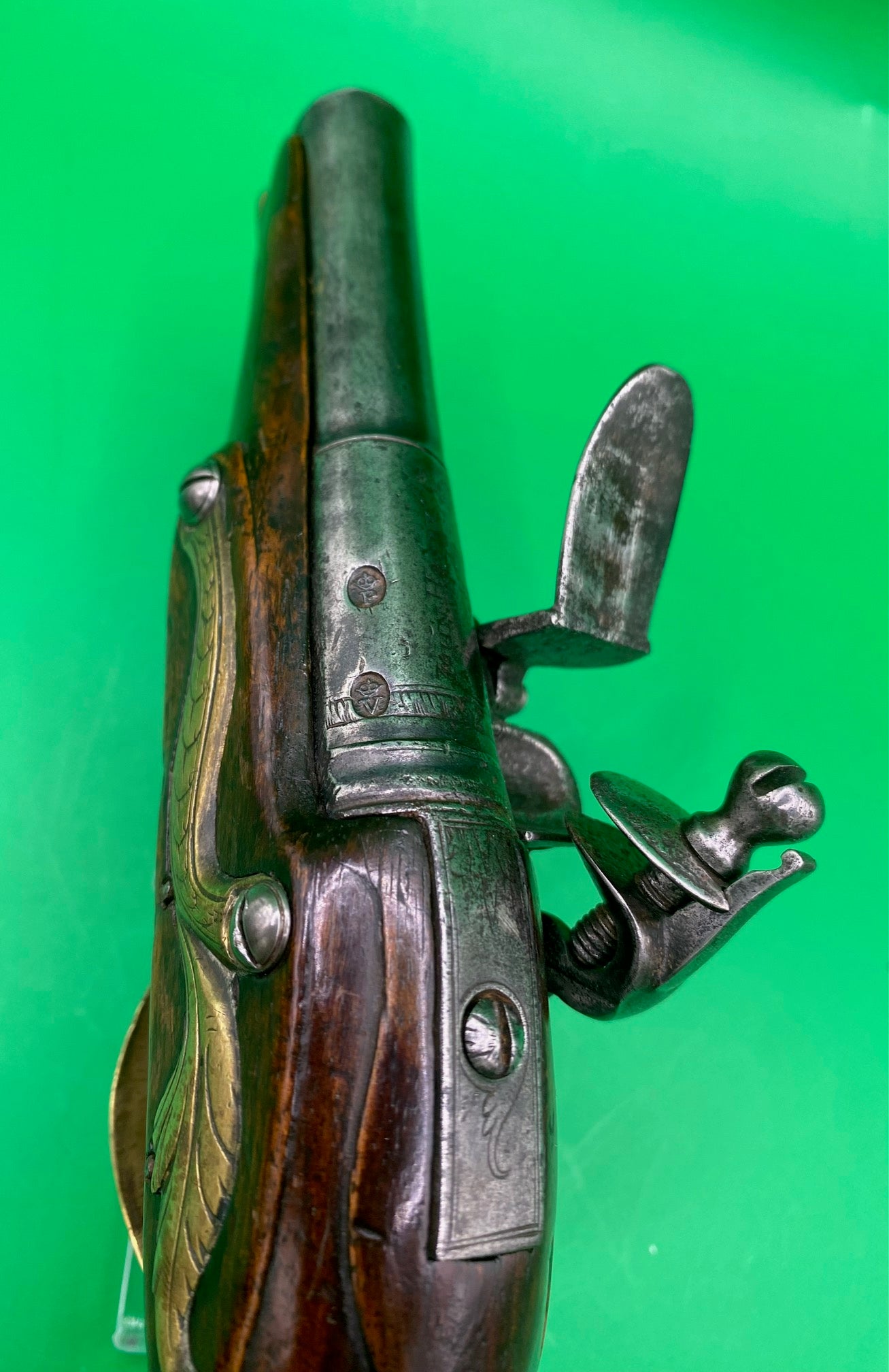 Pair of Flintlock Travelling Pistols by John Hosey