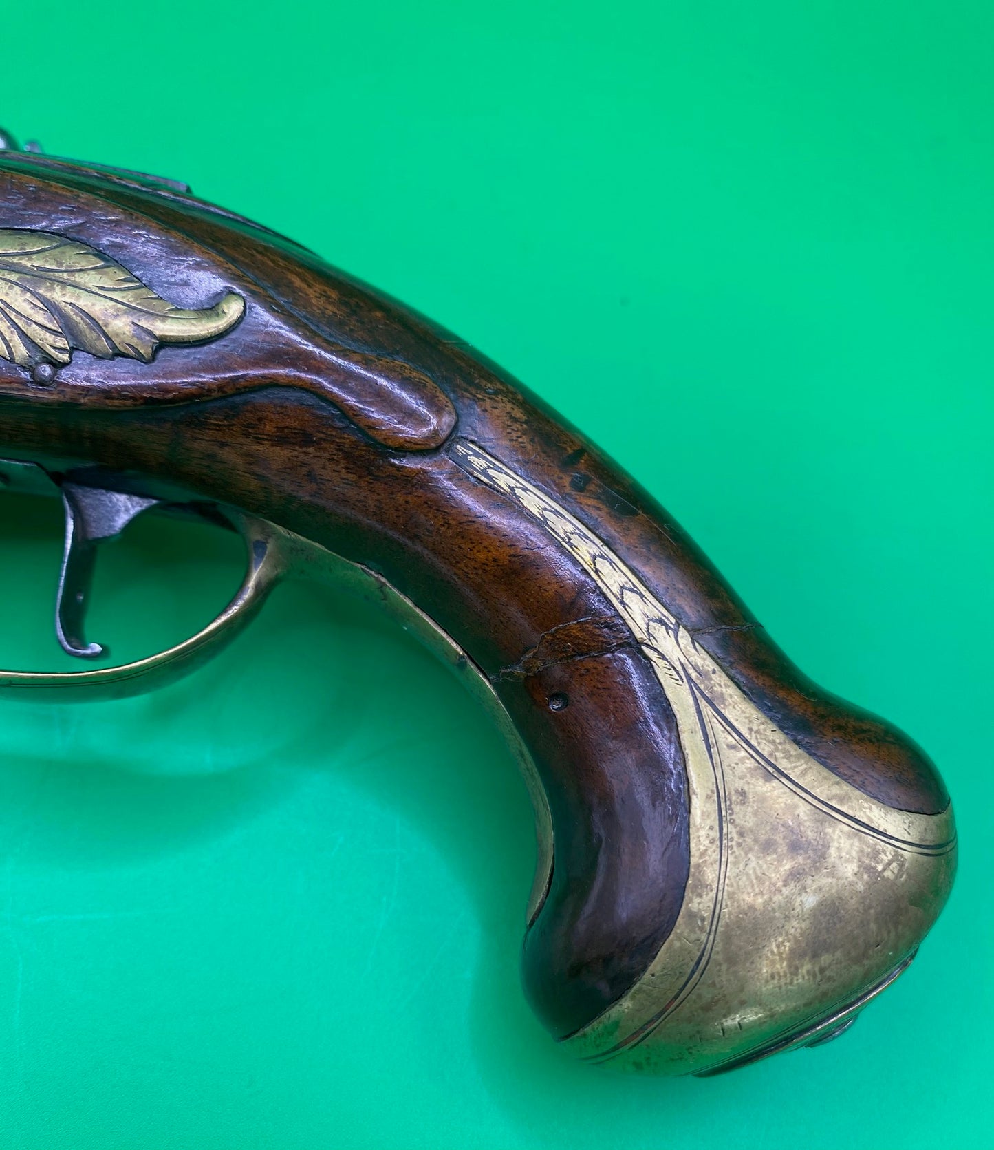 Pair of Flintlock Travelling Pistols by John Hosey