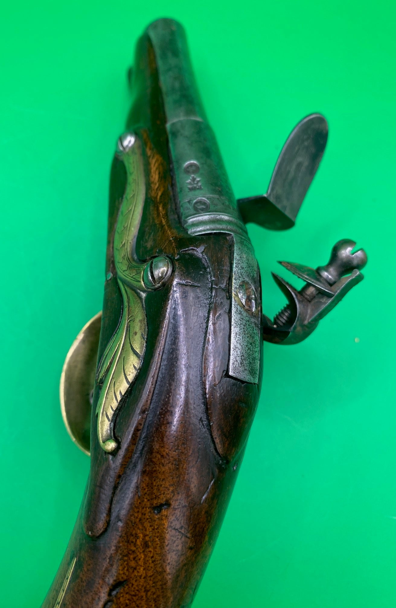 Pair of Flintlock Travelling Pistols by John Hosey