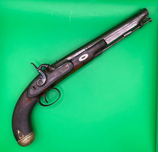 Half Stocked Target Pistol by Blanch of London