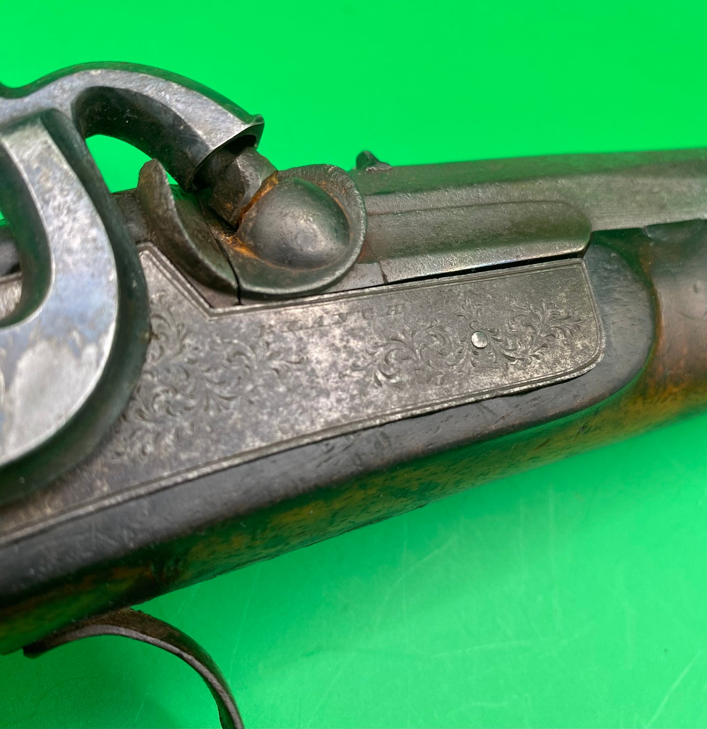 Half Stocked Target Pistol by Blanch of London