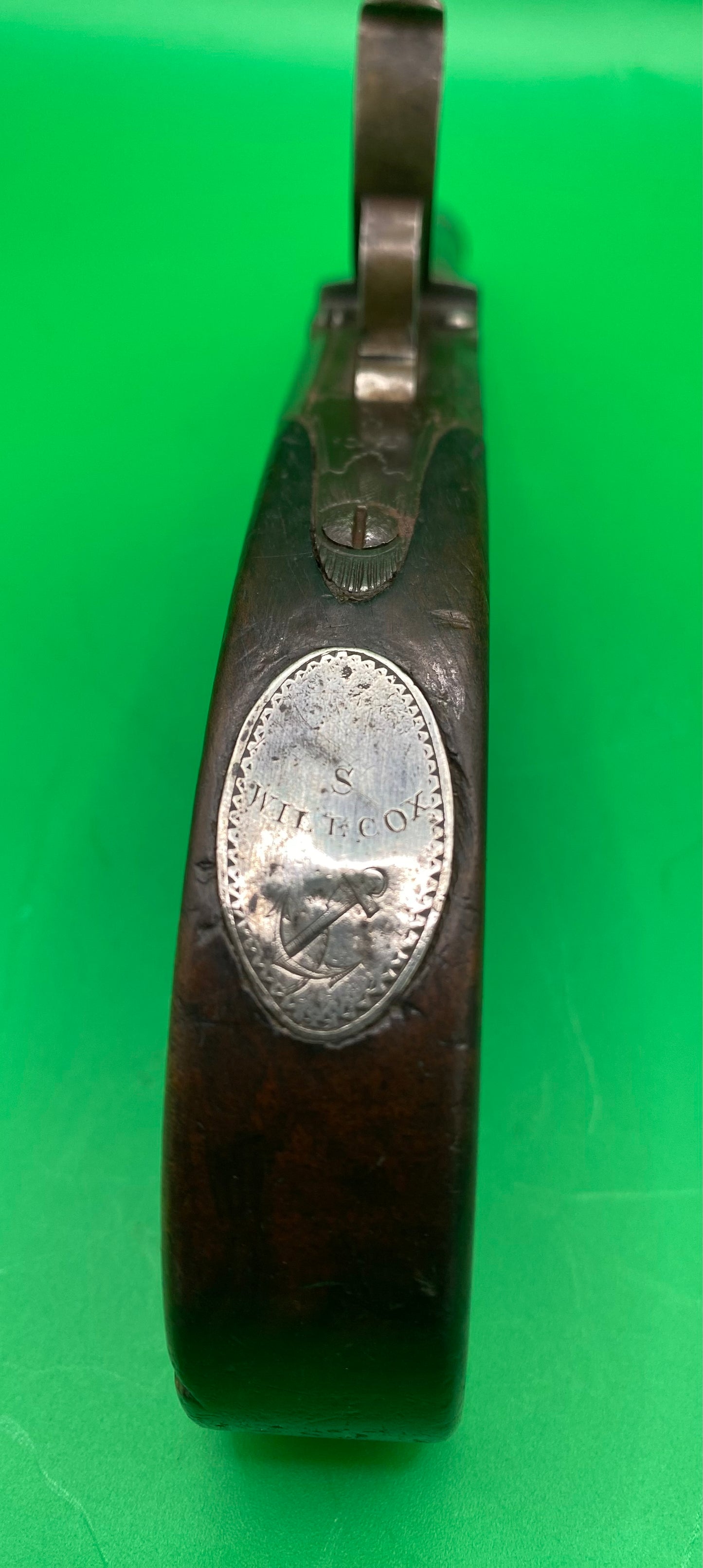 Queen Anne Style Pocket Pistol With Naval Connections