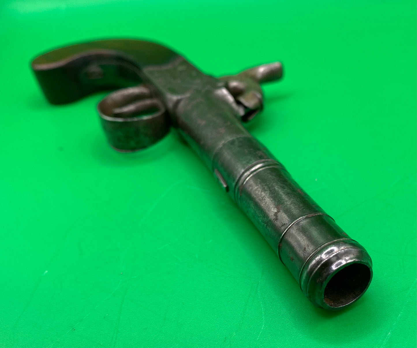 Queen Anne Style Pocket Pistol With Naval Connections