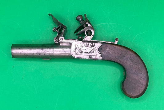 Flintlock Boxlock Pocket Pistol by Twigg