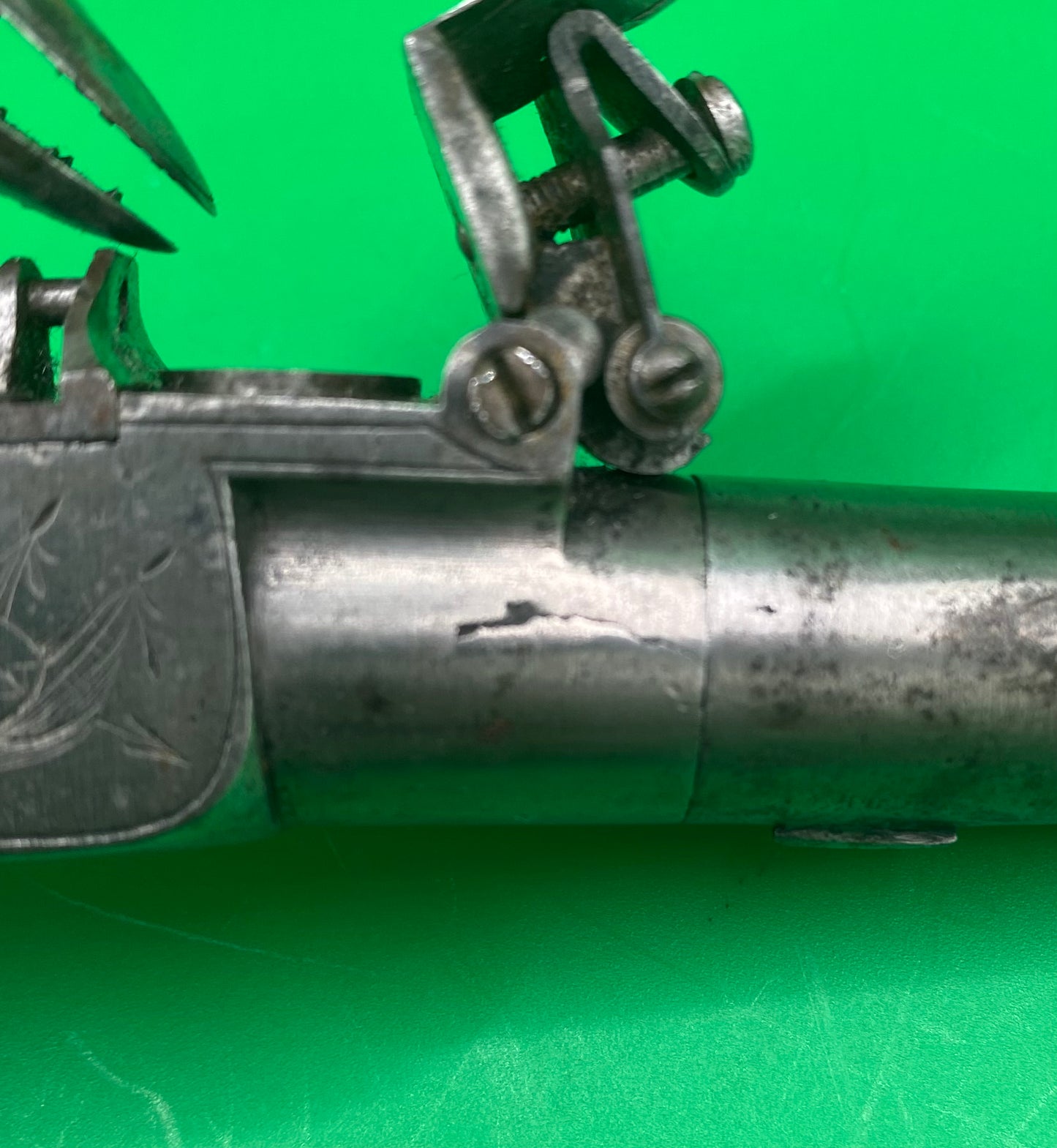 Flintlock Boxlock Pocket Pistol by Twigg of London