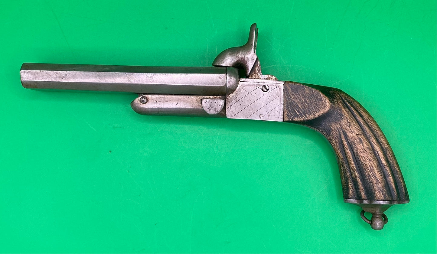 Double Barrel Pinfire Pocket Pistol/Boot Gun