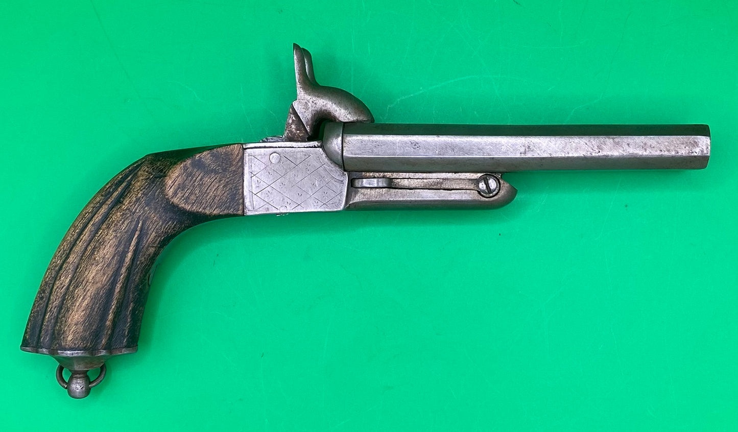 Double Barrel Pinfire Pocket Pistol/Boot Gun