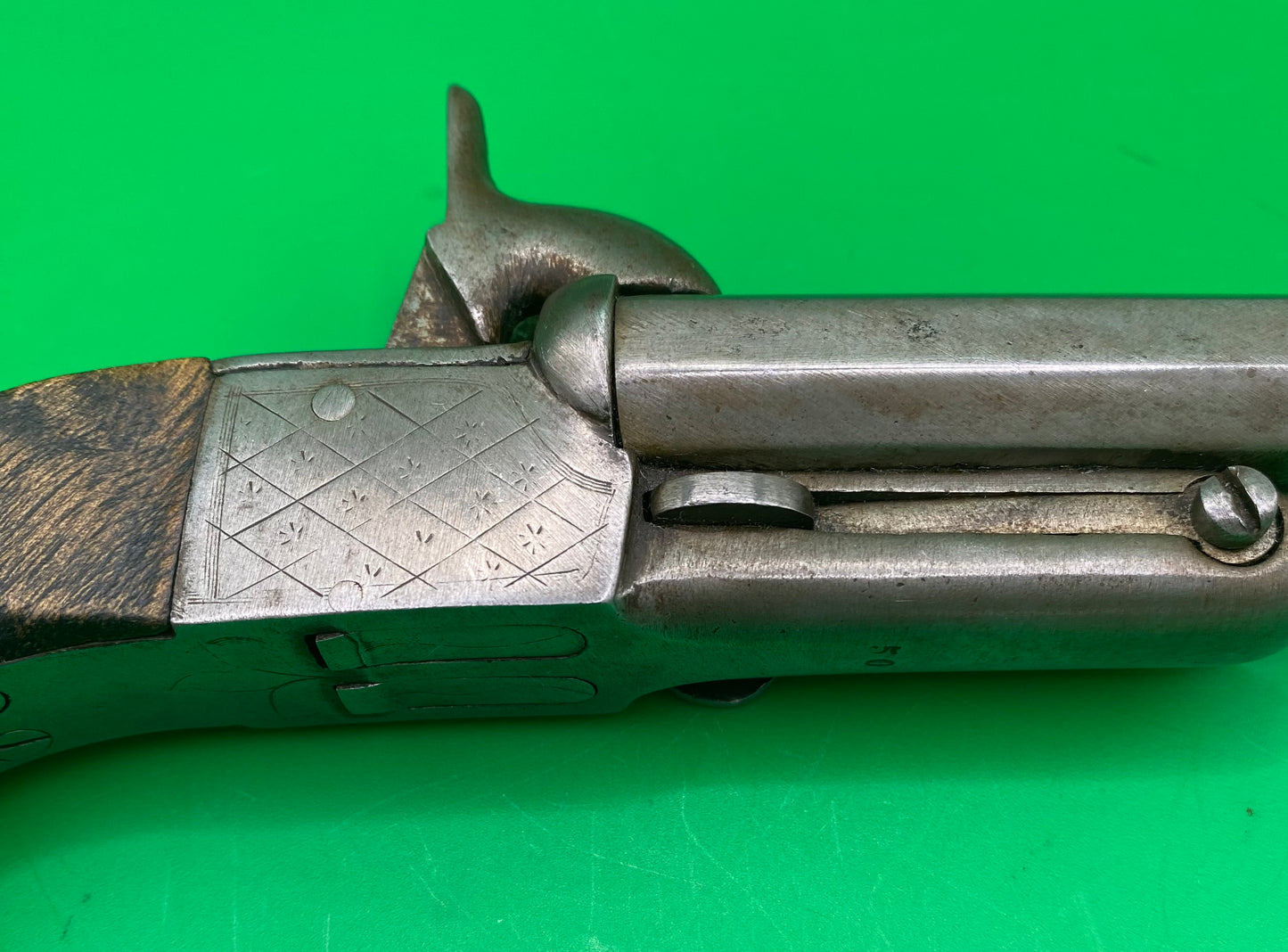 Double Barrel Pinfire Pocket Pistol/Boot Gun