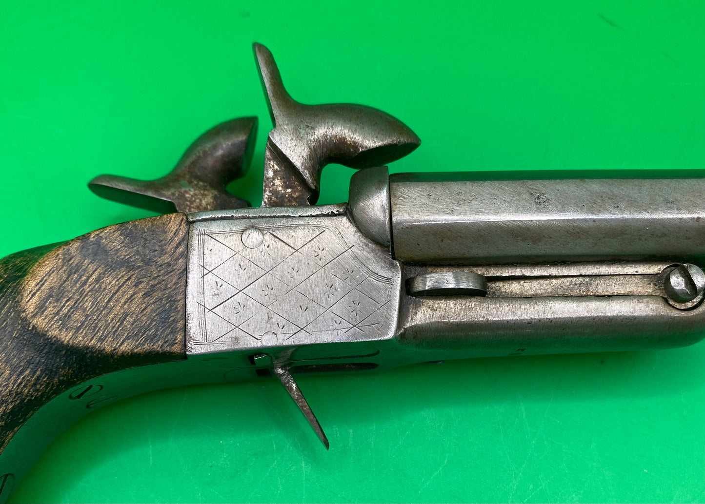 Double Barrel Pinfire Pocket Pistol/Boot Gun