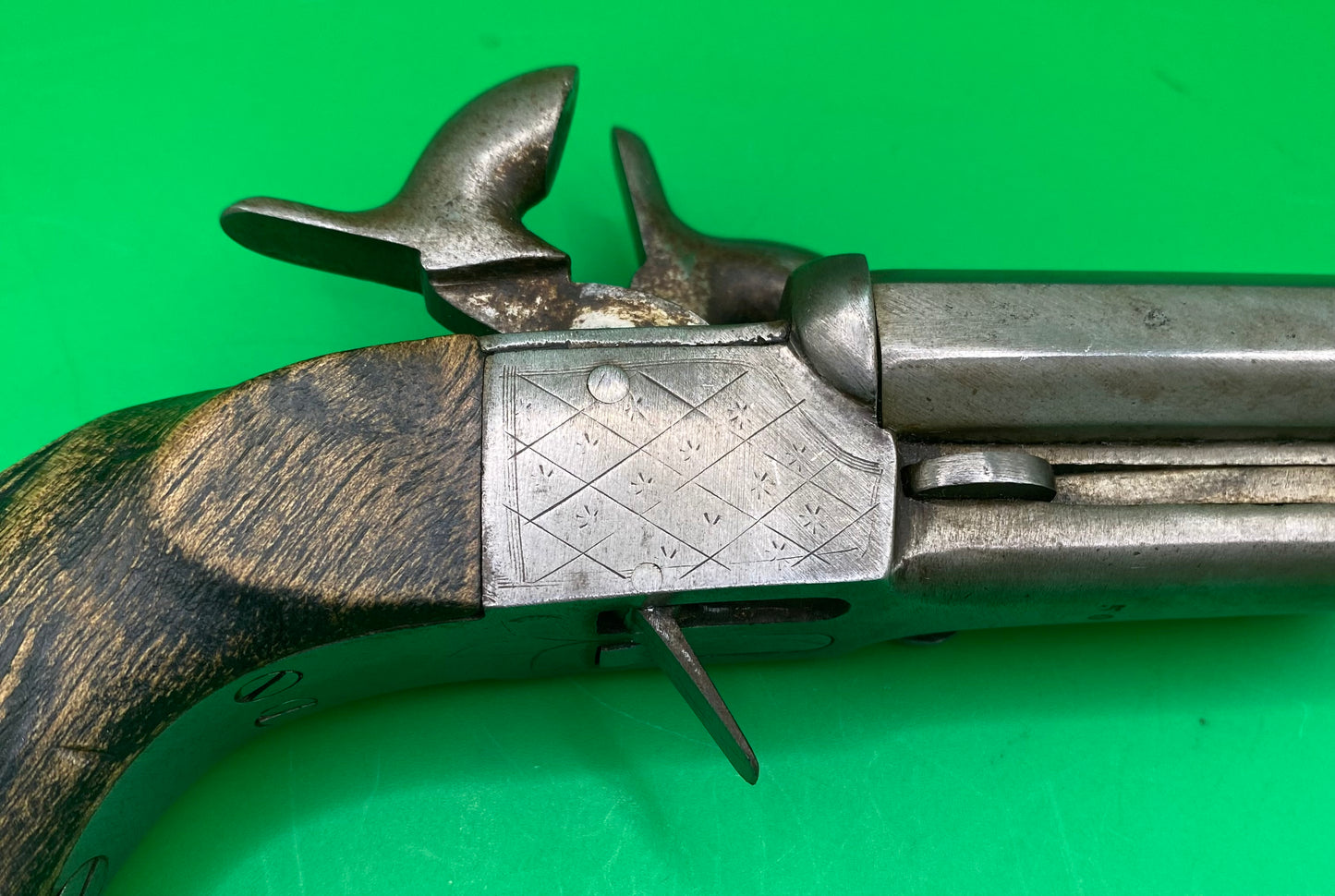 Double Barrel Pinfire Pocket Pistol/Boot Gun