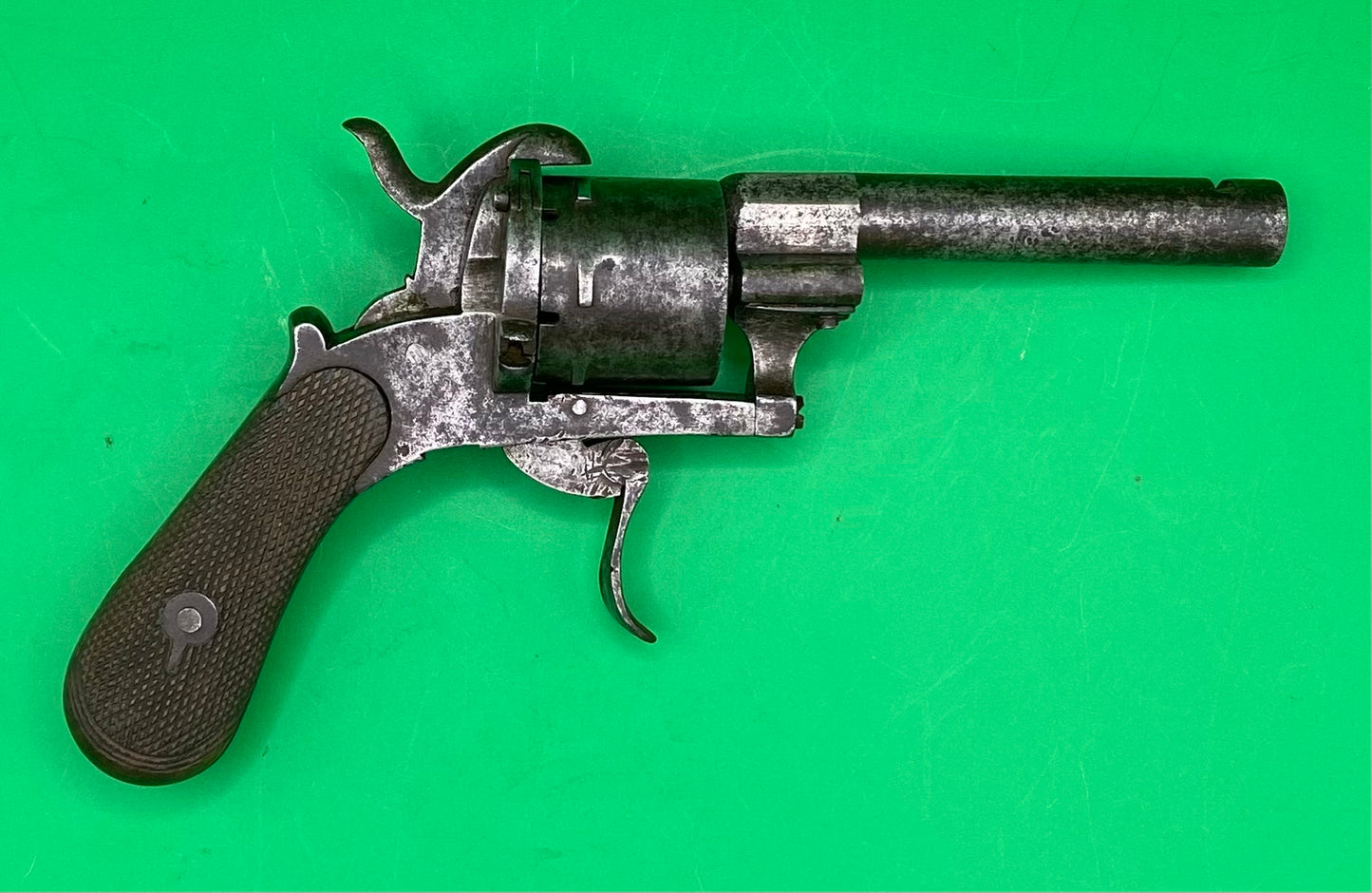 7mm Double Action Pinfire Revolver