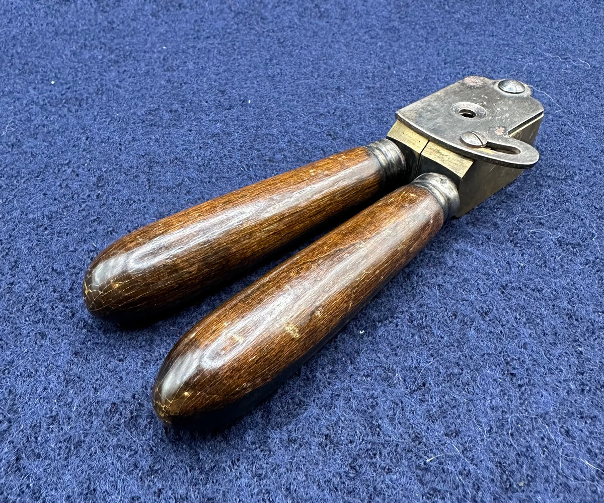 Wooden Handled Brass Bullet Mould 0.75" Calibre