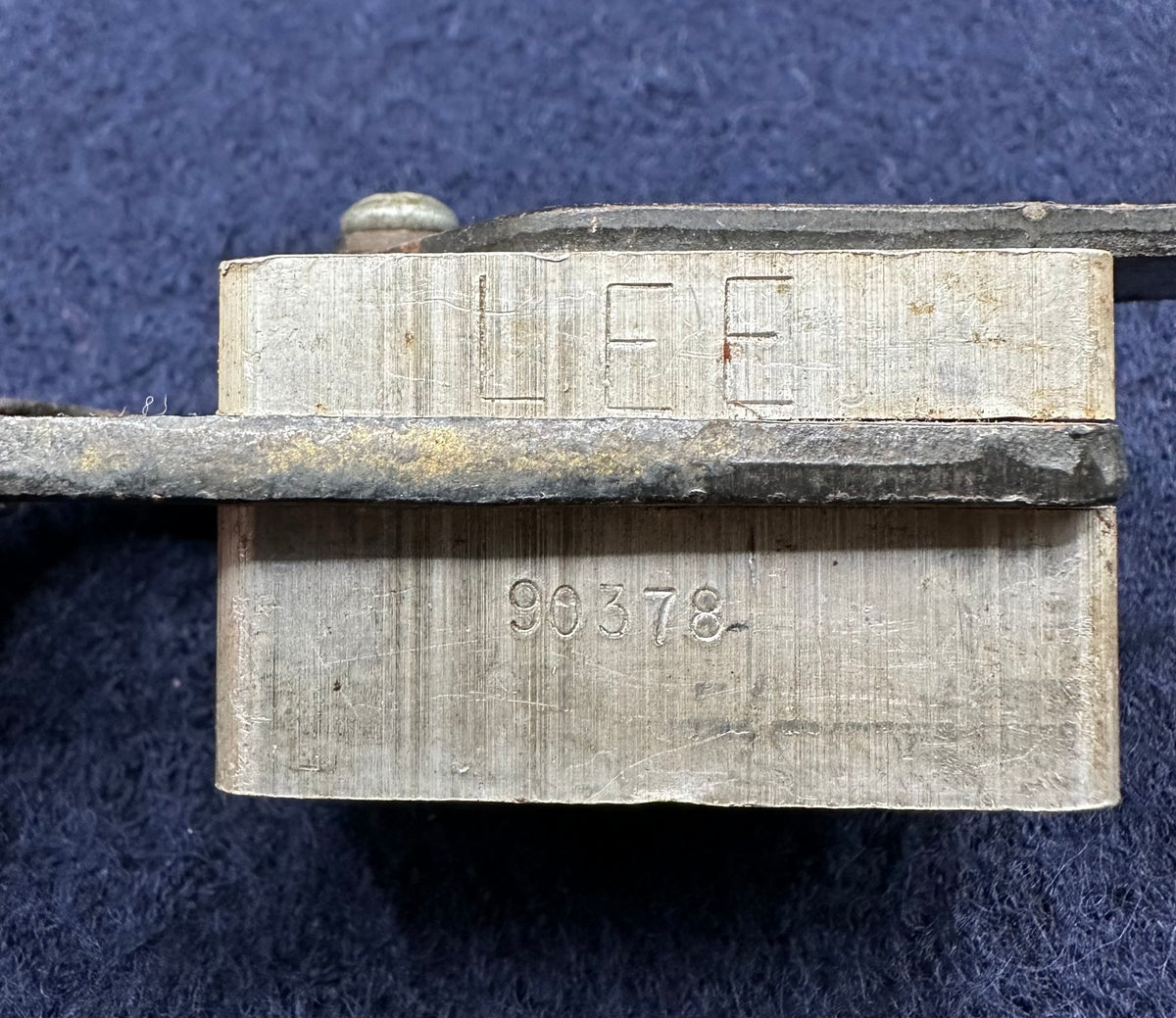A Lee 0.375" Calibre Black Powder Bullet Mould